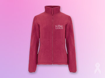 Polaire femme octobre rose